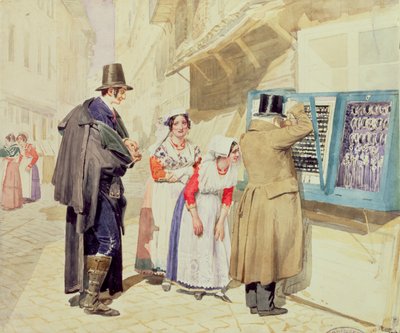 A Fiancé Buying a Ring for His Bride by Aleksandr Andreevich Ivanov